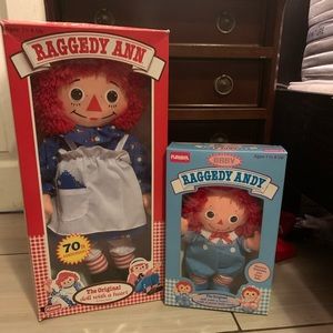 Vintage Raggedy Ann and Andy! New condition